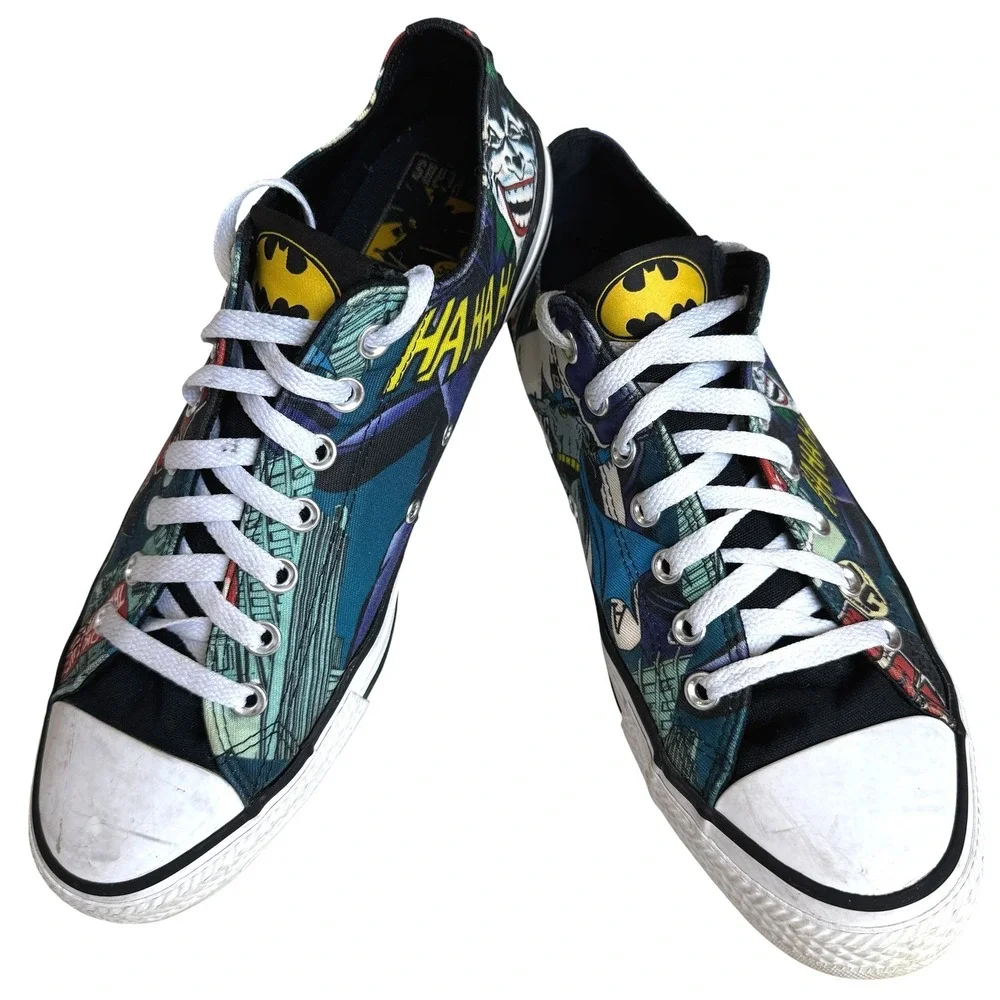 Converse Batman Chuck Taylor All Star Mens 11 Ltd Edition 80th Anniversary Joker